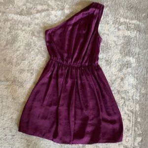 NWOT BCBG generation one shoulder dress